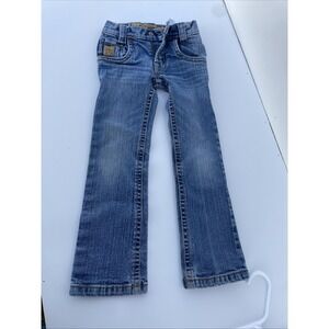 Cinch Jeans Boys 4S Blue Straight Leg Denim Classic Western Kids Youth Pants
